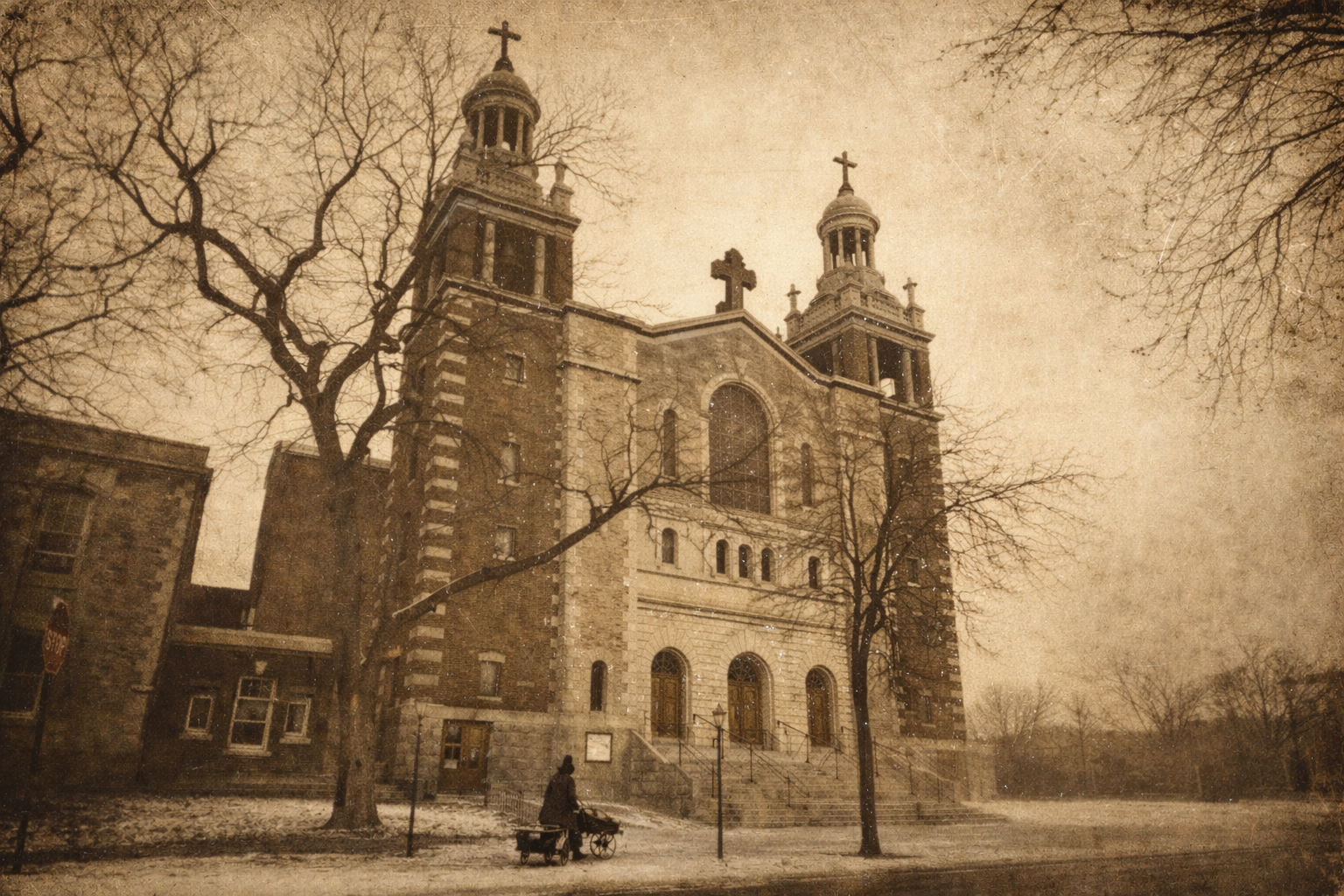 Église Saint-Zotique - Photo historique